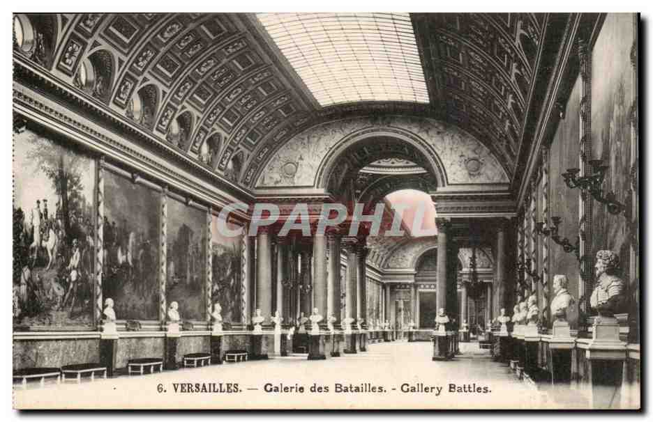 Versailles — Galerie des Batailles — Édition P. Girard, Versailles