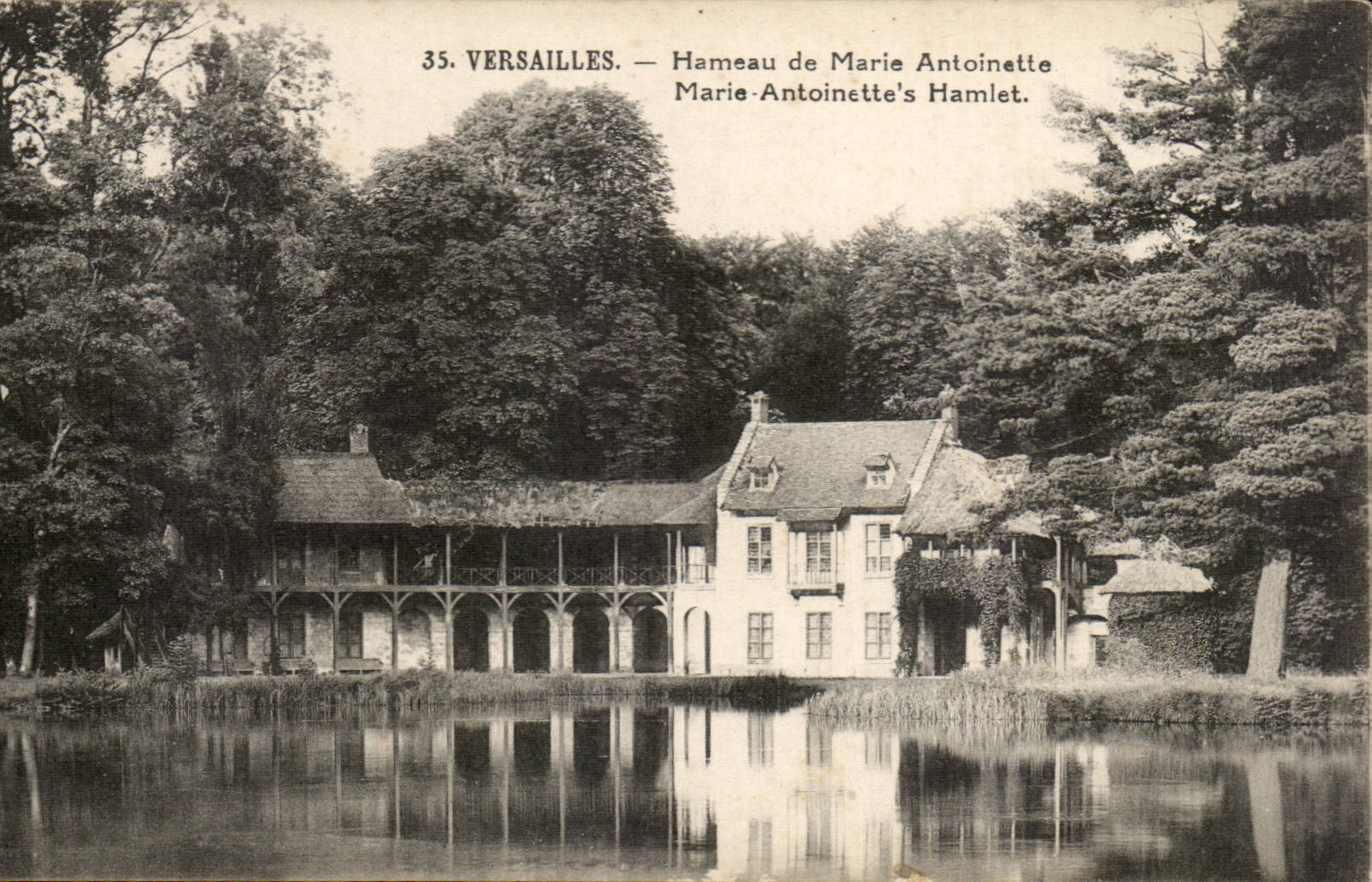 CPA Versailles Hameau de Marie Antoinette 