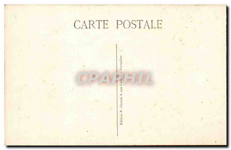 CPA Versailles Hameau de Marie Antoinette  — Verso