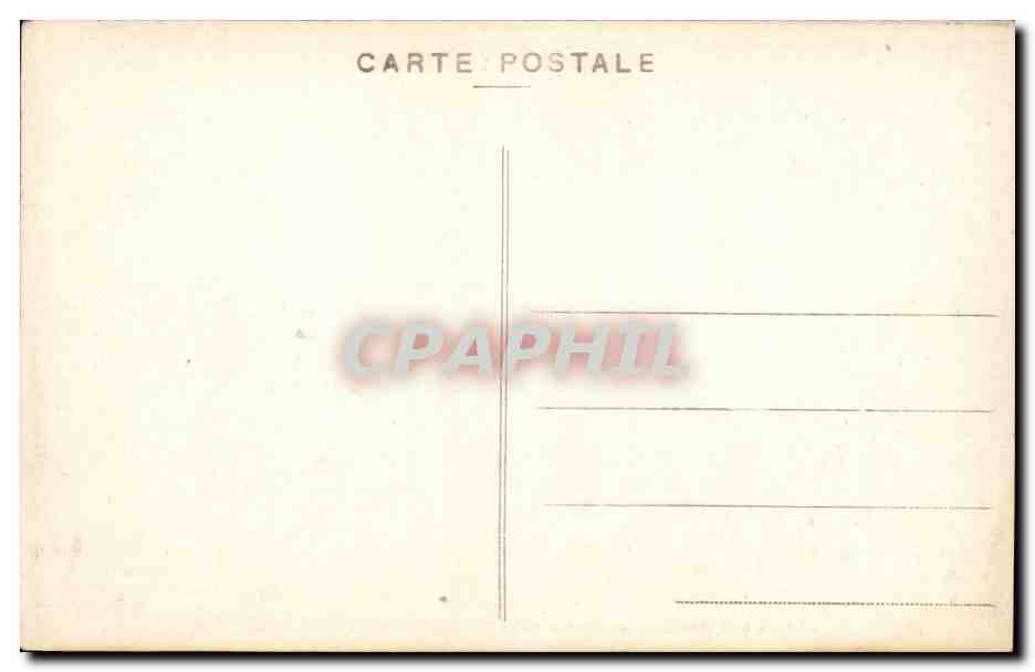 Paris CPA CAthedrale Notre DAme — Rückseite