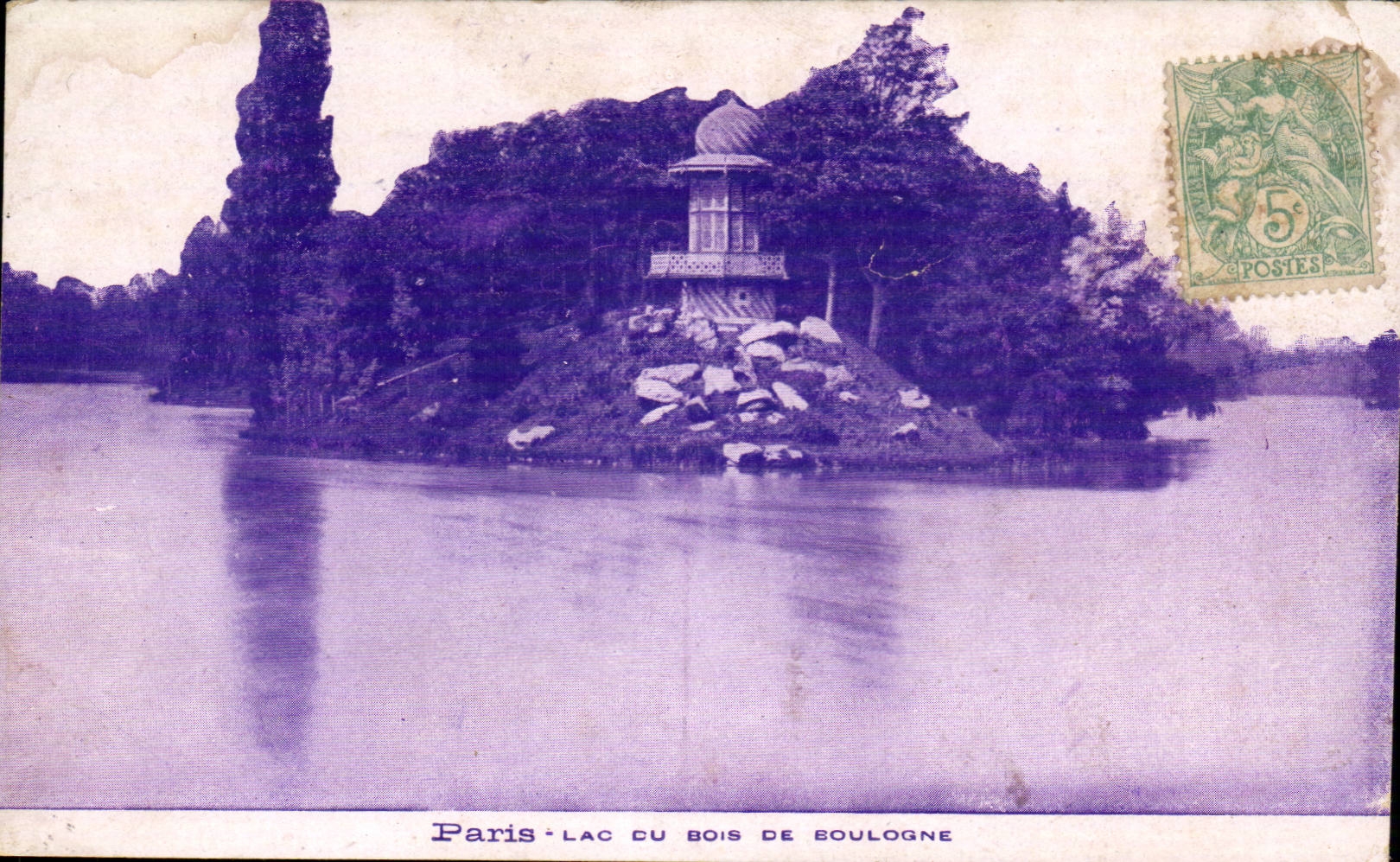 Paris CPA Lac du Bois de Boulogne