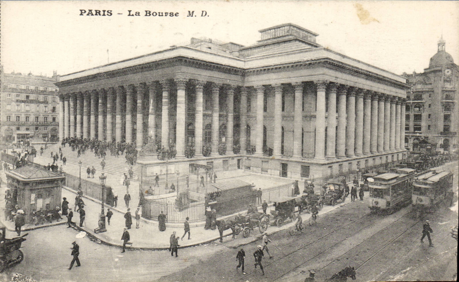 Paris CPA La Bourse