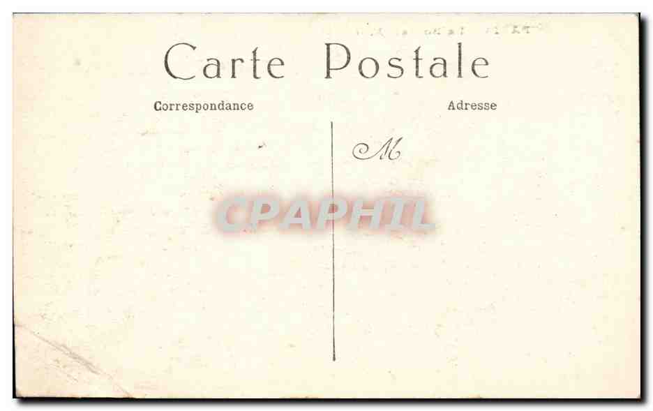 Paris CPA La Bourse — Rückseite