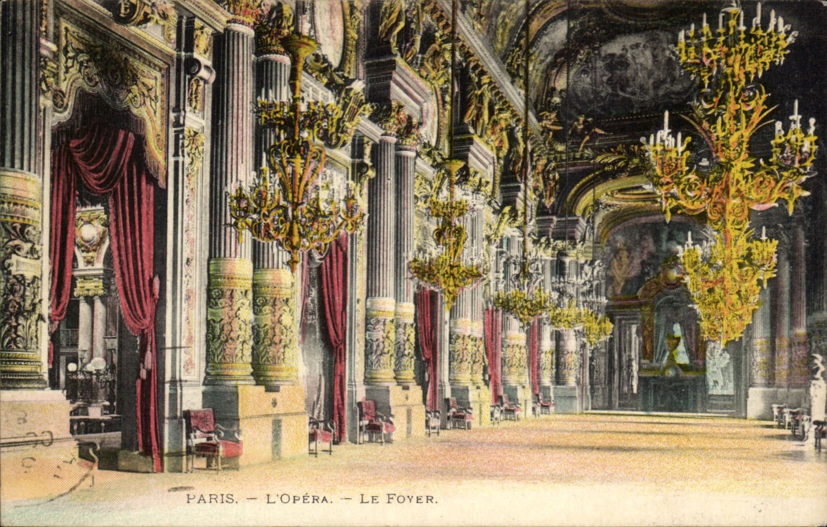 Paris CPA L'opera 