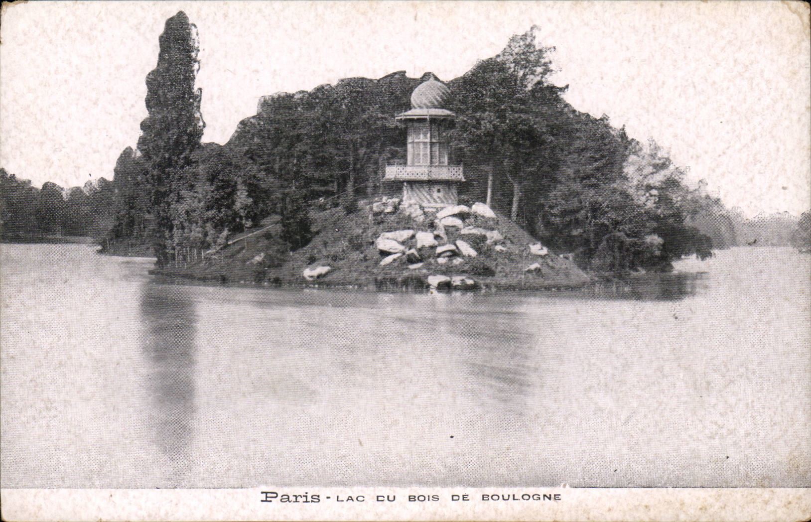 Paris CPA Lac du bois de Boulogne