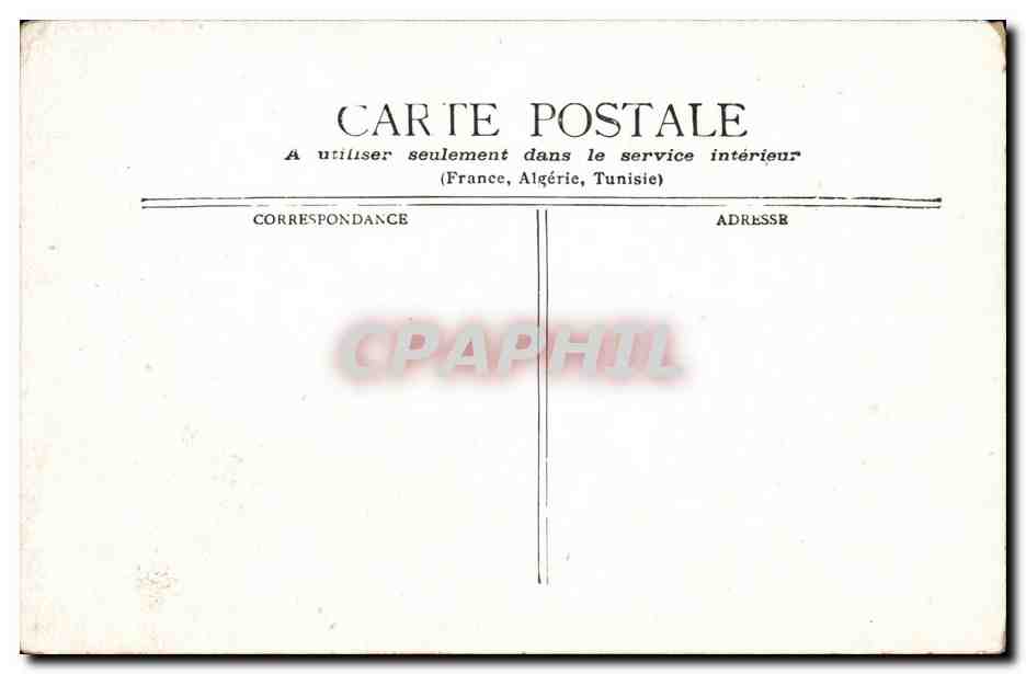 Paris CPA Lac du bois de Boulogne — Rückseite
