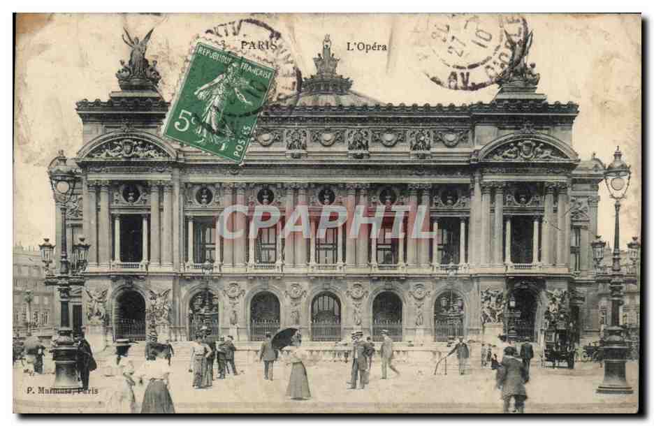 Paris CPA L'opera