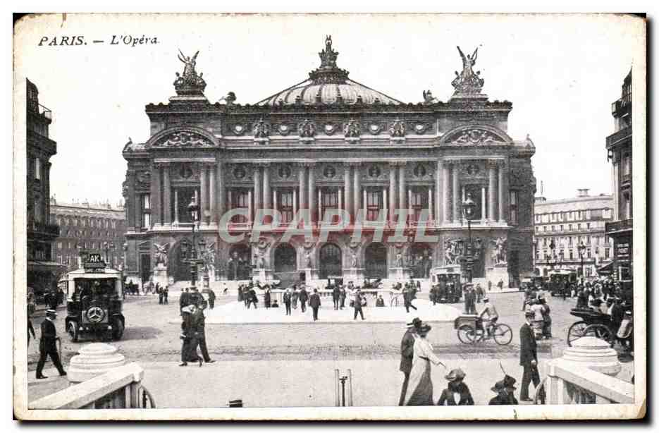 Paris CPA L'opera