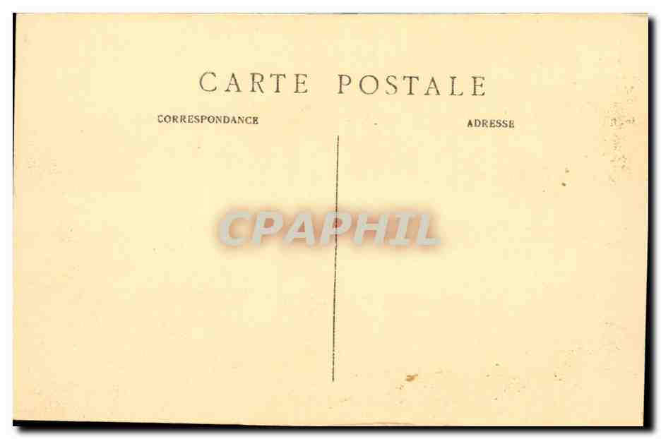 Paris CPA La chambre des deputes (Tour Eiffel) — Rückseite