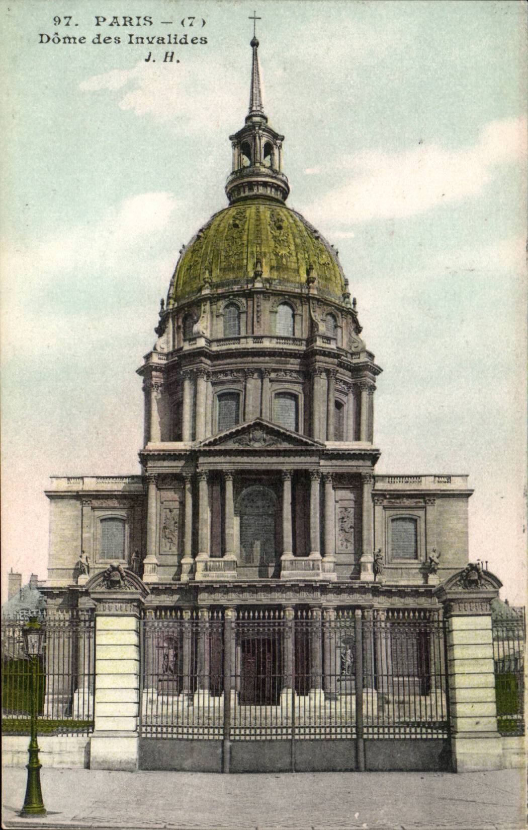 Paris CPA Dome des invalides