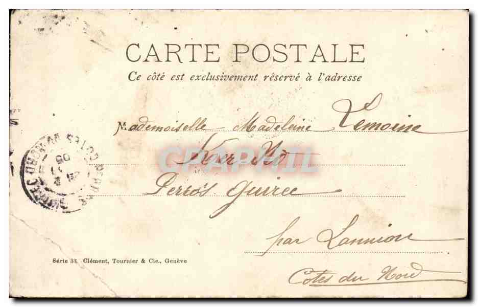 CPA Fantaisie Enfants et beb — Verso