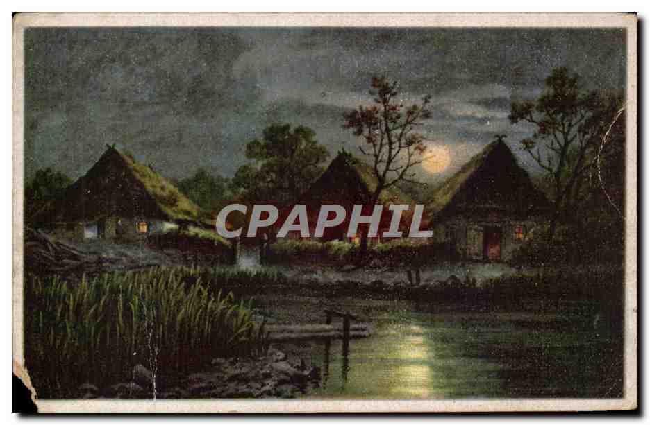 CPA Fantaisie Paysage Village