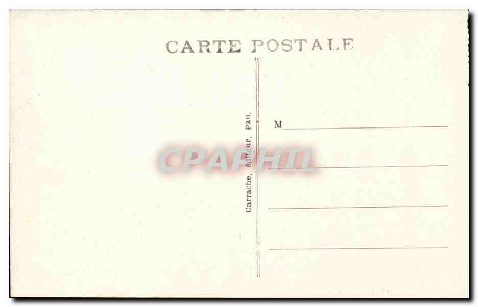 Pau — Le Grand Salon de Réception — Pendule XIV — Verso