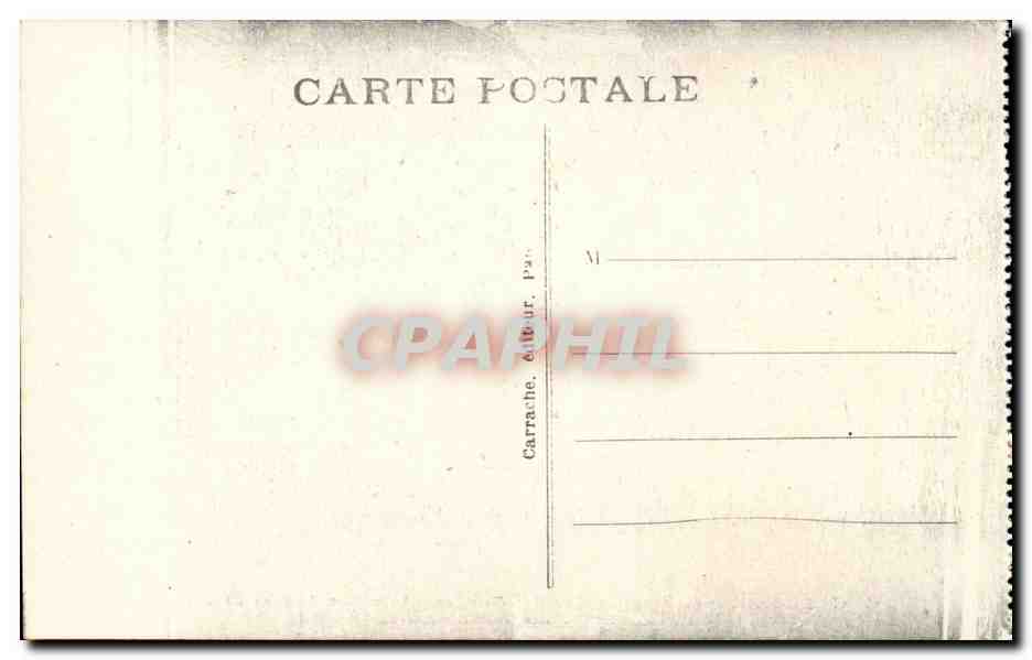 Château de Pau, salle des Gardes — Vase de Sèvres offert par le Président Garnot à son passage à Pau — C.C. 21 — Verso