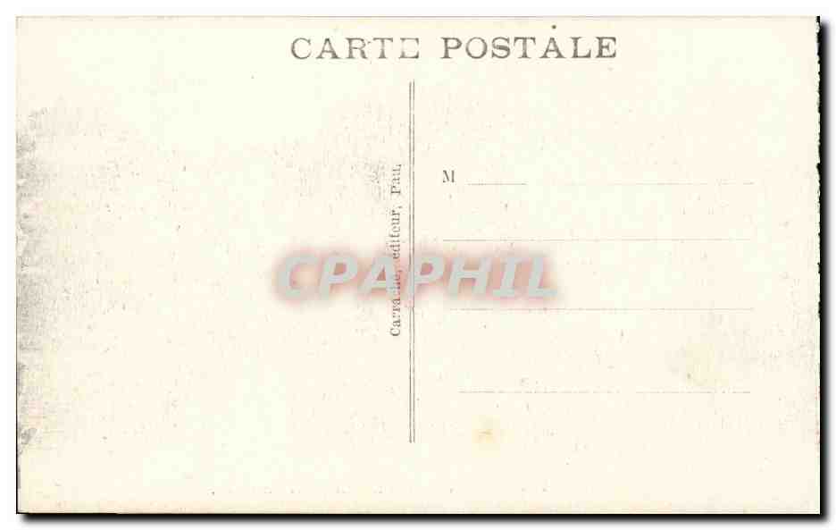 Pau — Le Château (vue prise du Gave) — C.C. 7, éditeur Pau — Rückseite
