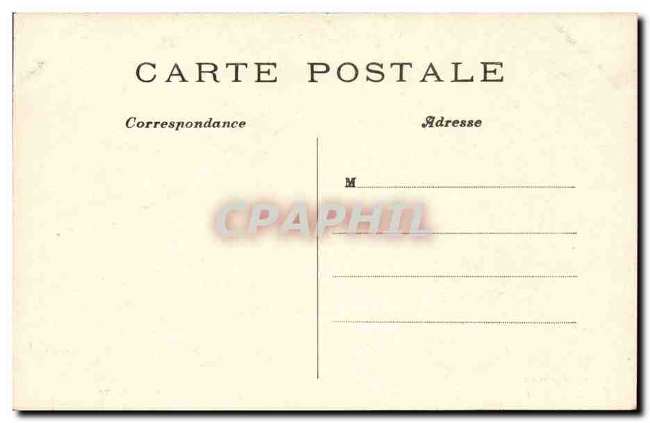Paris - 1 - Palais du Senat - CPA  — Verso