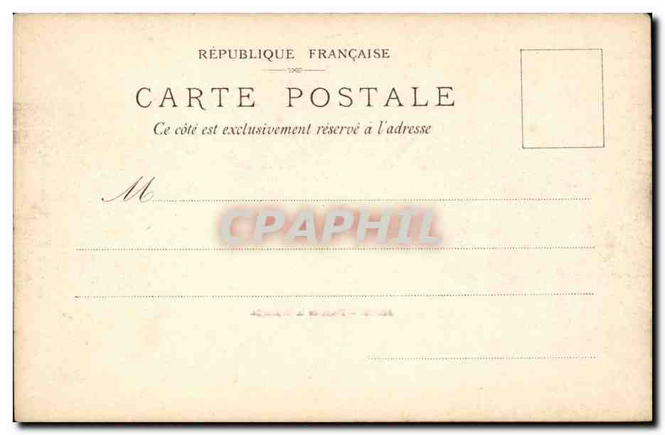 Paris - 8 - Place de la Concorde - - CPA  — Verso
