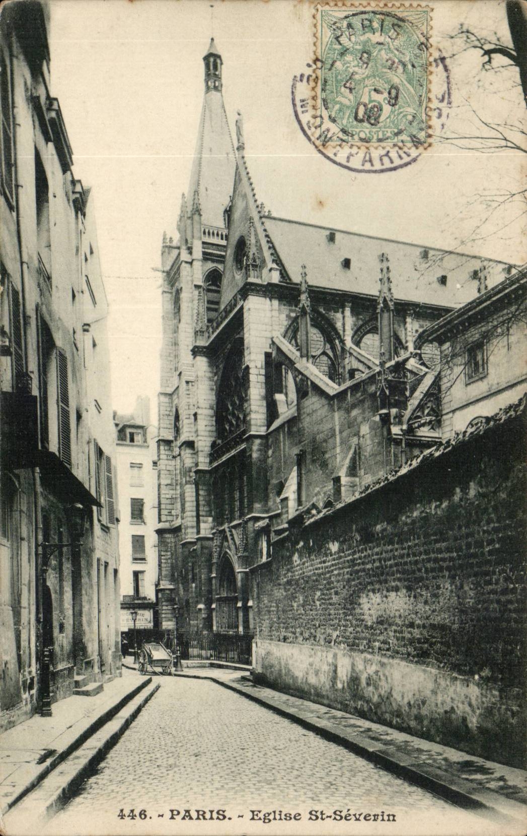 Paris - 5 - Egise Saint Severin - CPA 