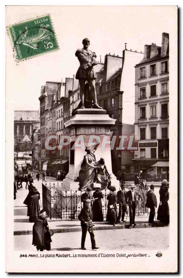 Paris - 5 - Place Maubert - CPA 