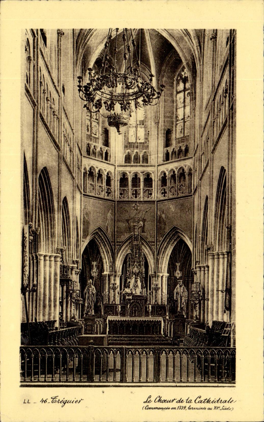 Paris - 1 - Le Choer de la Cathedrale - CPA 