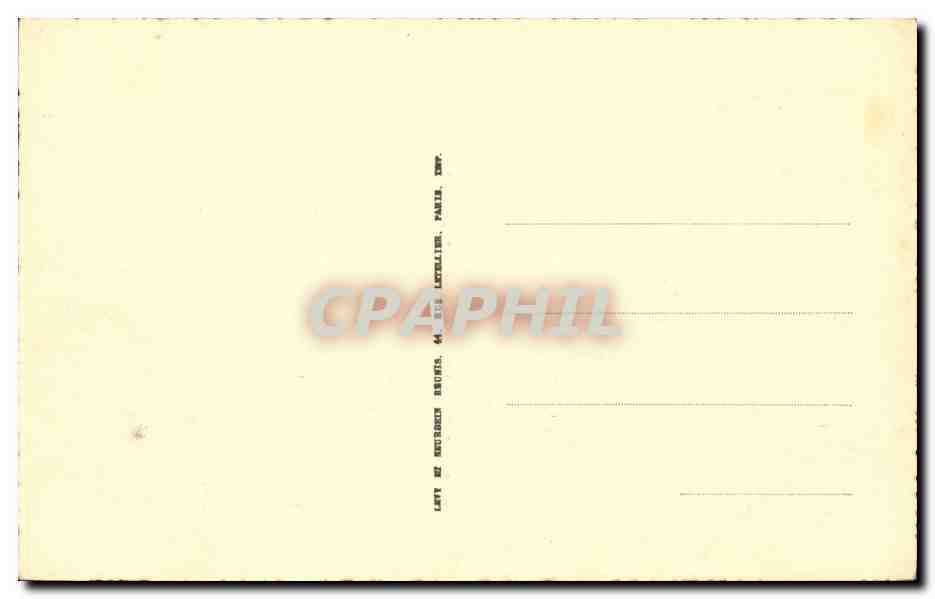Paris - 1 - Le Choer de la Cathedrale - CPA  — Rückseite