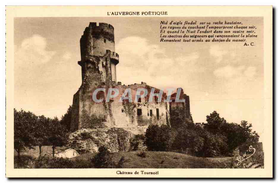 Château de Tournœil — L'Auvergne Poétique — J. Gouttefange (P.-dc. D.)