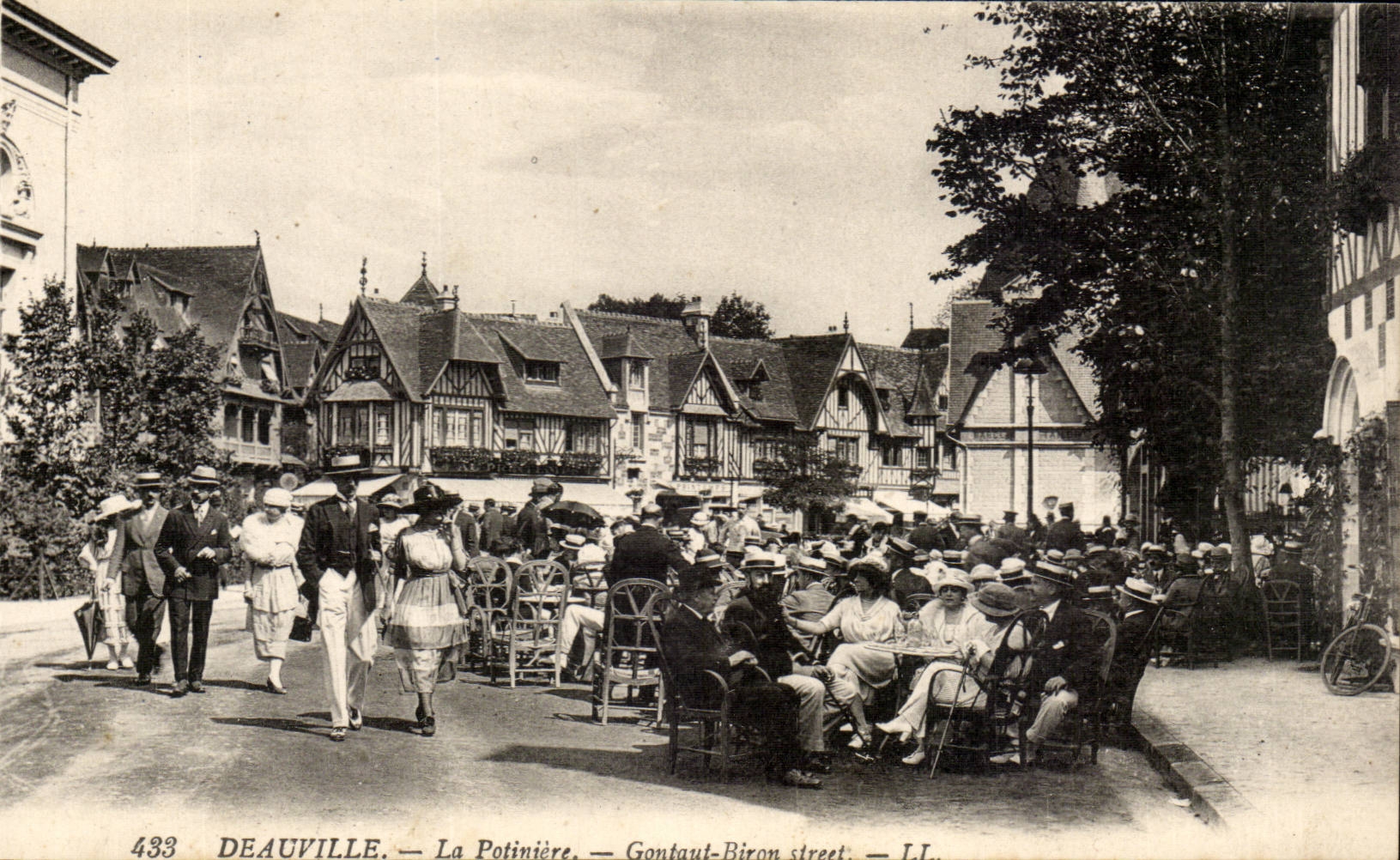 Deauville — La Potinière — Gontaut-Biron street — LL. — n° 433