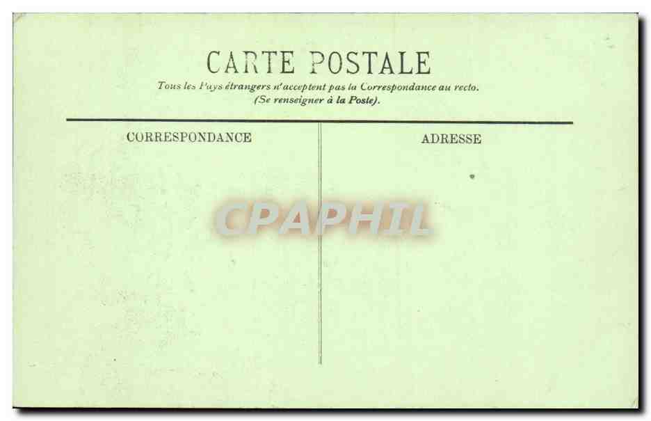 Paris - 4 - Notre Dame - Une Chimere - CPA  — Verso