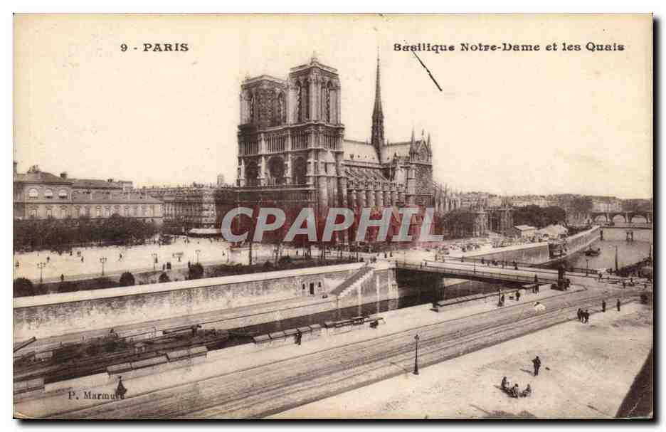 Paris - 4 - Notre Dame et les Quais - CPA 