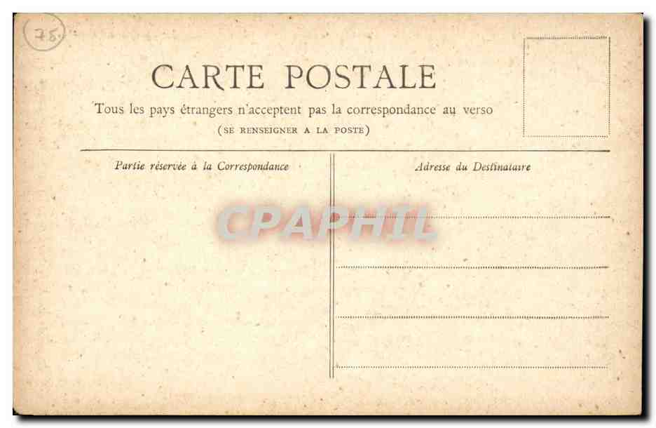 Paris - 4 - Notre Dame - CPA  — Verso