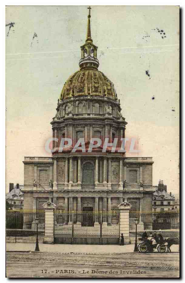 Paris - 7 - Le Dome des Invalides - CPA 
