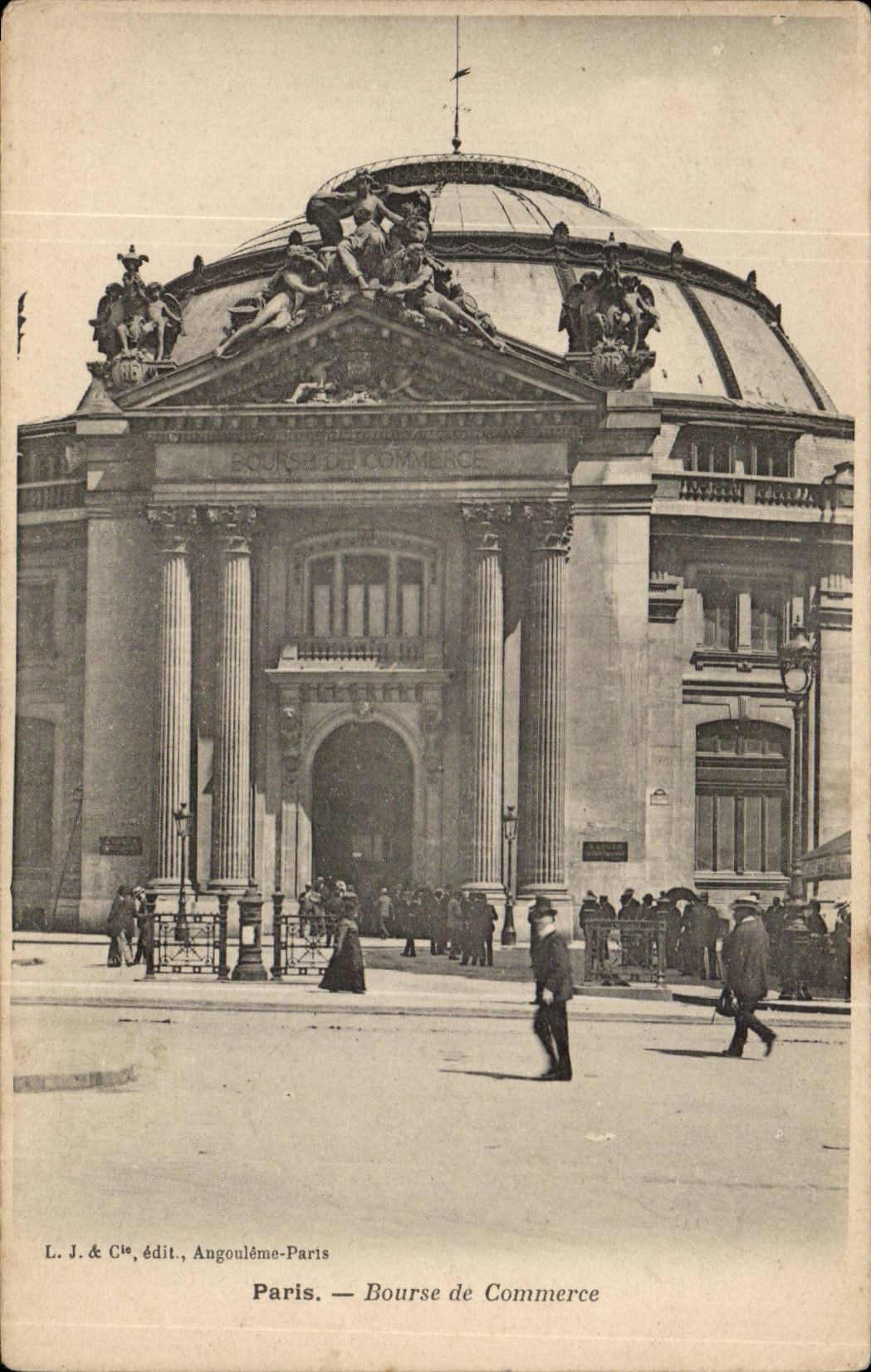 Paris - 1 - Bourse de Commerce - CPA 