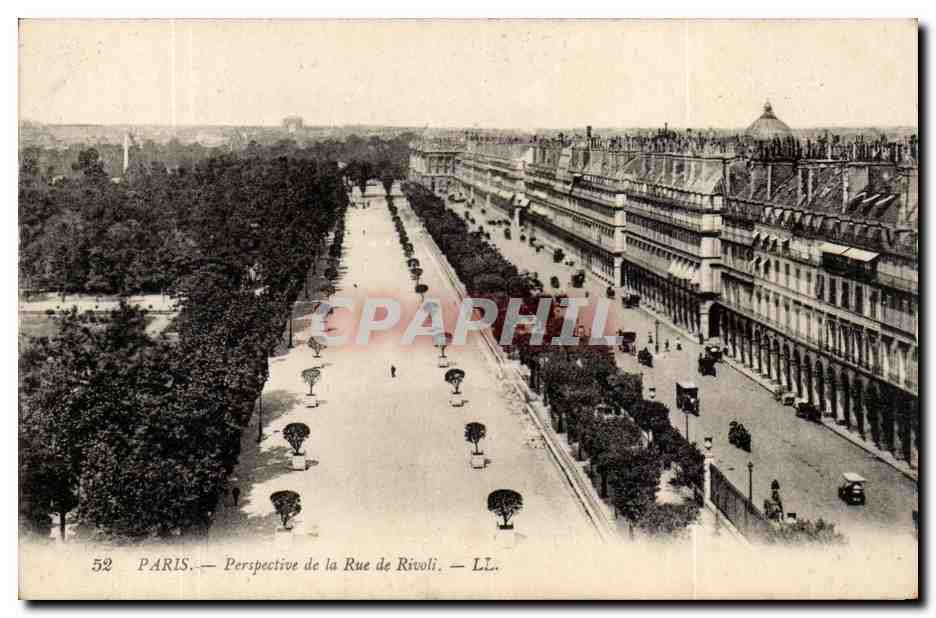 Paris - 1 - Perspective de la Perspective - CPA 