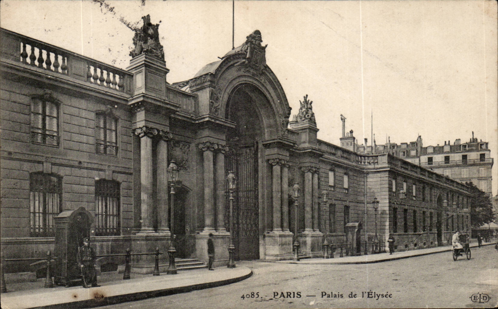 Paris - 8 - Palais de l'Elysee - CPA 