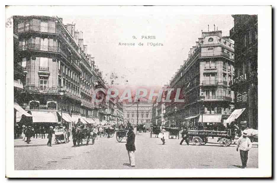 Paris - 9 - Avenue de l'Opera - CPA 