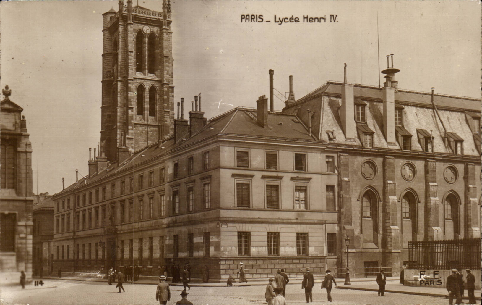 Paris - 5 - Lycee Henri IV - CPA 