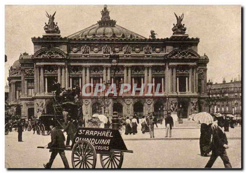 Paris - 9 - L'Opera - St Raphael Quinquina- CPA 