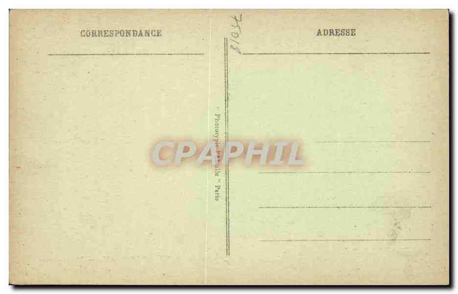 Paris - 18 - Vieux Montmartre - La Crypte de St Pierre - 1820 - CPA  — Back