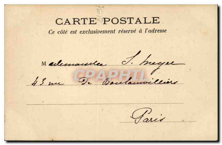Paris - 18 - Le Moulin Rouge - The Red Mill - CPA  — Verso
