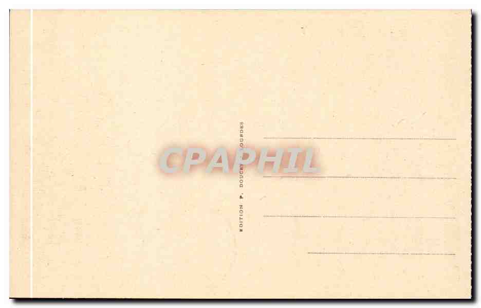 Lourdes - Calvaire du Lourdes - IV Station - Jesus rencontre sa tres Sainte Mere - CPA  — Verso
