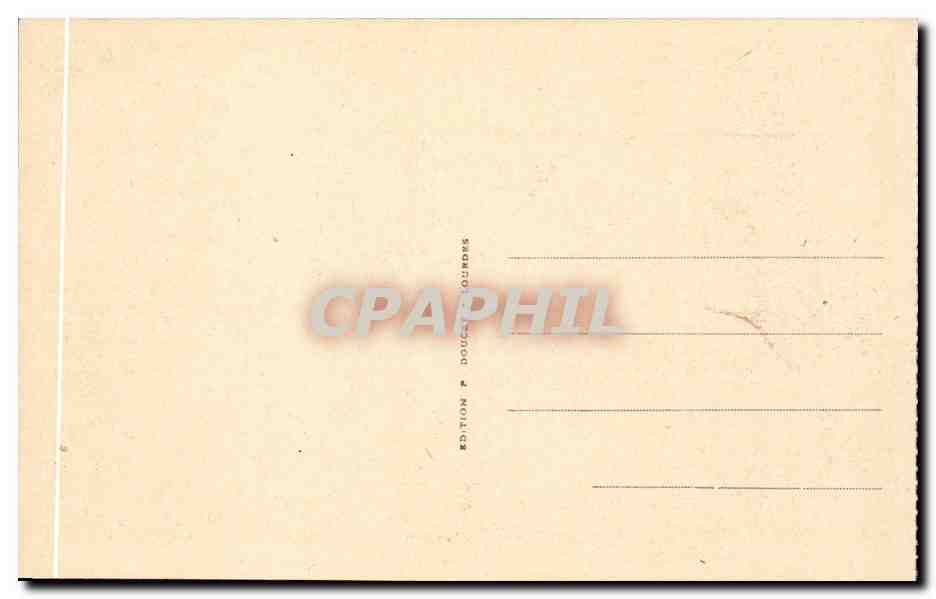 Lourdes - Calvaire du Lourdes - VII Station - Jesus tombe pour la 2e fois - CPA  — Verso