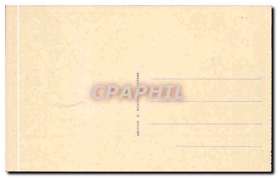 Lourdes - Calvaire du Lourdes - VIII Station - Jesus console les Saintes Femmes - CPA  — Verso