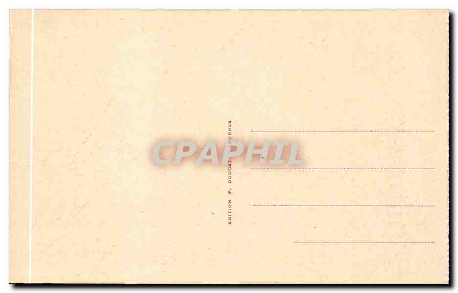 Lourdes - Calvaire du Lourdes - IX Station - Jesus tombe pour la 3e fois - CPA  — Verso
