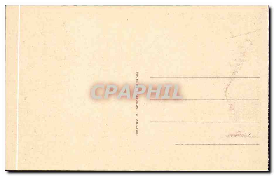 Lourdes - Calvaire du Lourdes - XI Station - Jesus est attache a la croix - CPA  — Verso