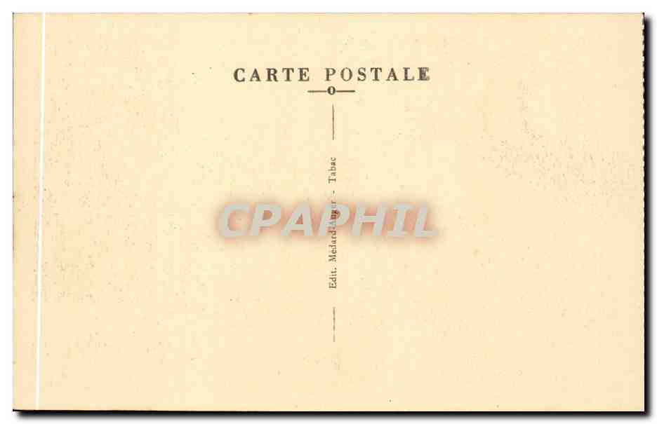 Fort Romeu - Vue Partielle CPA  — Rückseite