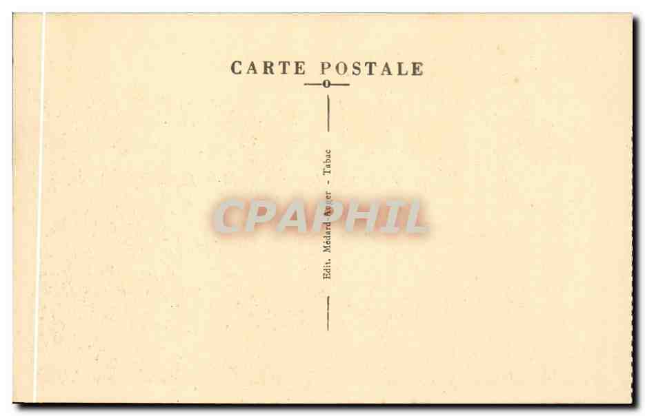 Fontpedrouse - Le Pont Sejourne - bridge CPA  — Rückseite