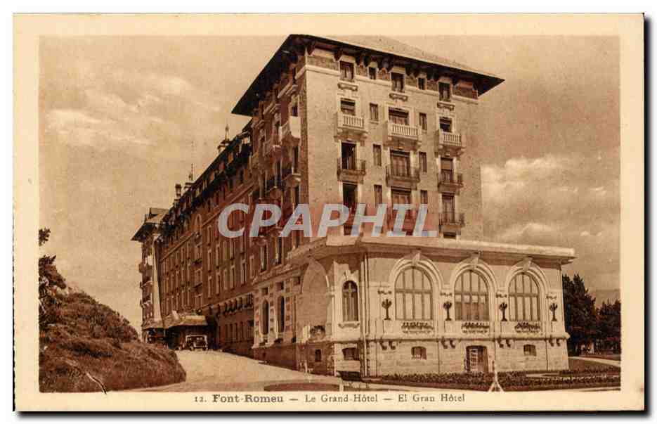 Fort Romeu - Le Grand Hotel CPA 