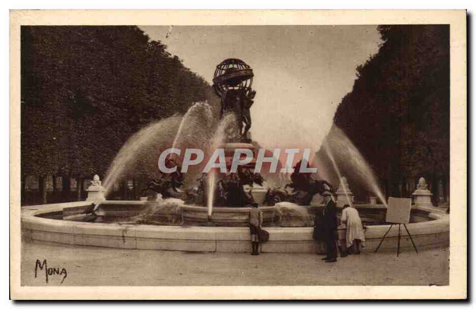 Paris - 14 - Fontaine de l'Observatoire - Petits Tableaux de Paris - CPA 