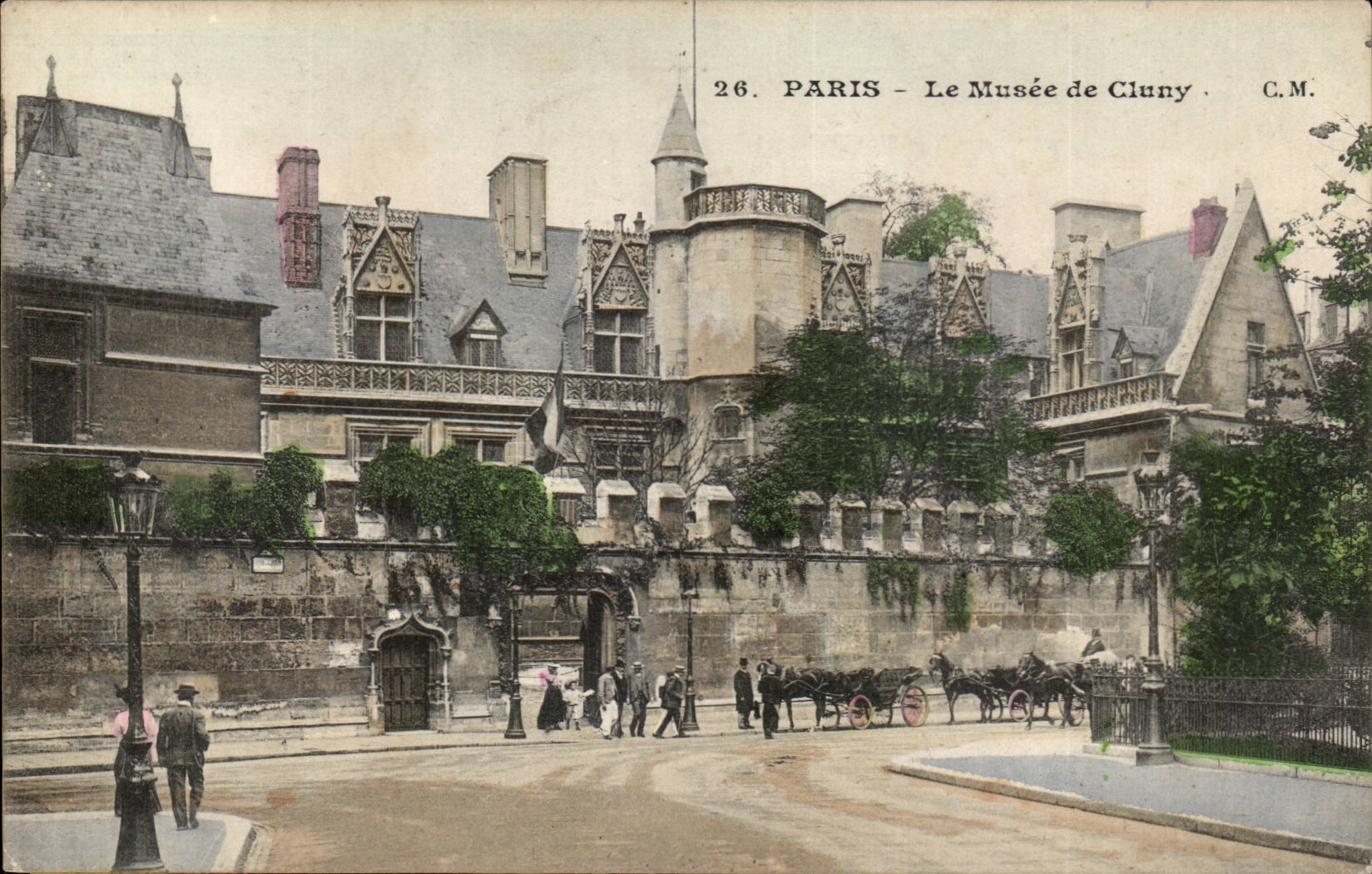 Paris - 5 - Musee du Cluny - CPA 