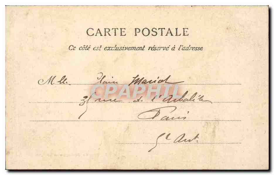 Paris - 16 - Bois de Boulogne - Le Lac - Enfant - Woman in period clothing and child - CPA  — Rückseite